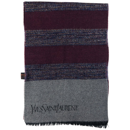 Vintage YSL Yves Saint Laurent Wool Scarf