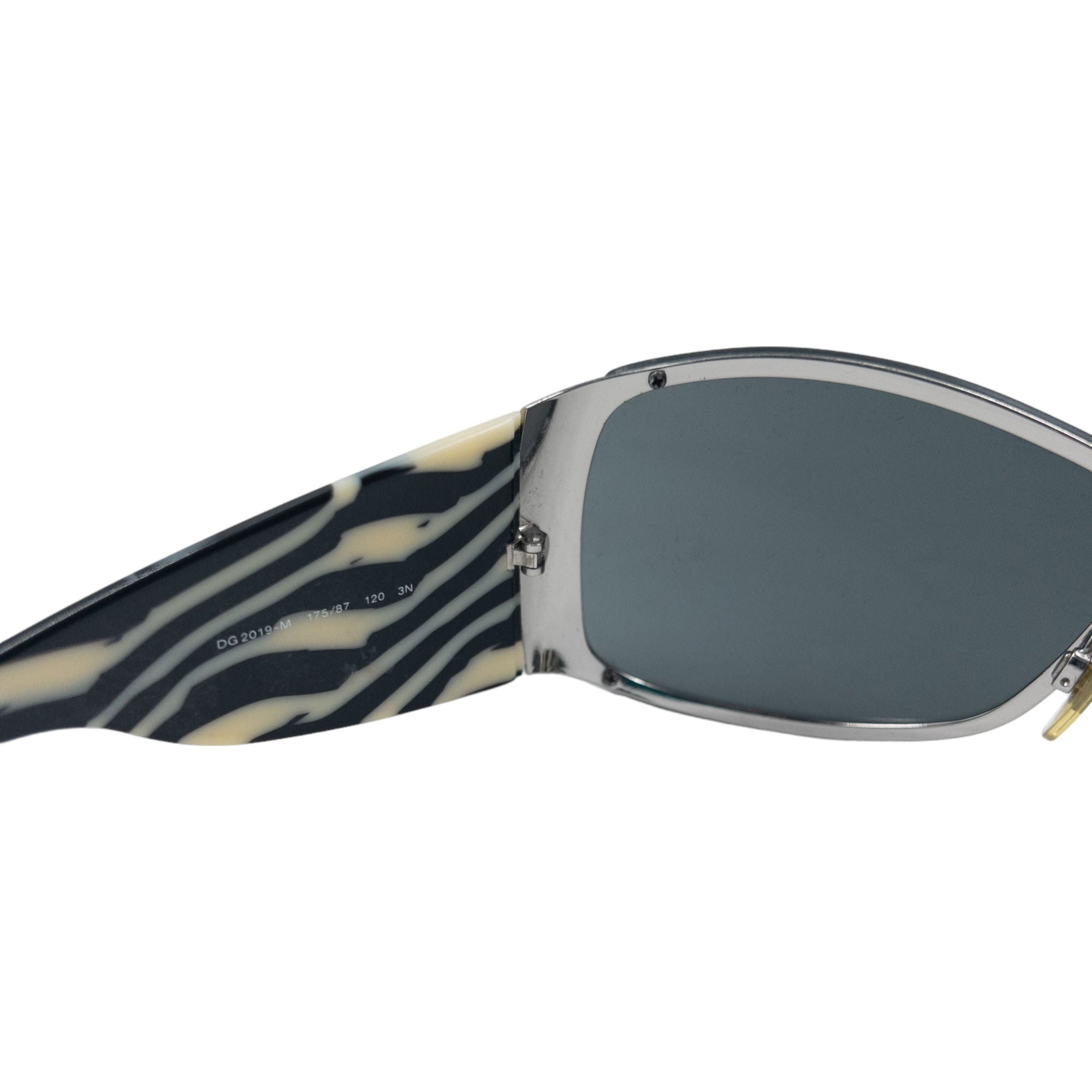 Vintage Dolce & Gabbana Zebra Stripe Sunglasses