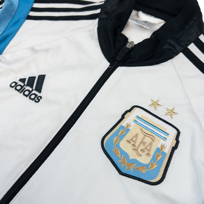 Vintage Adidas Argentina Football Zip Up Jacket Size M