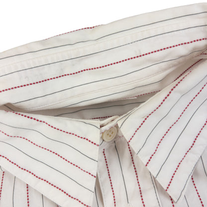 Vintage Issey Miyake Striped Long Sleeve Button Up Shirt Size M