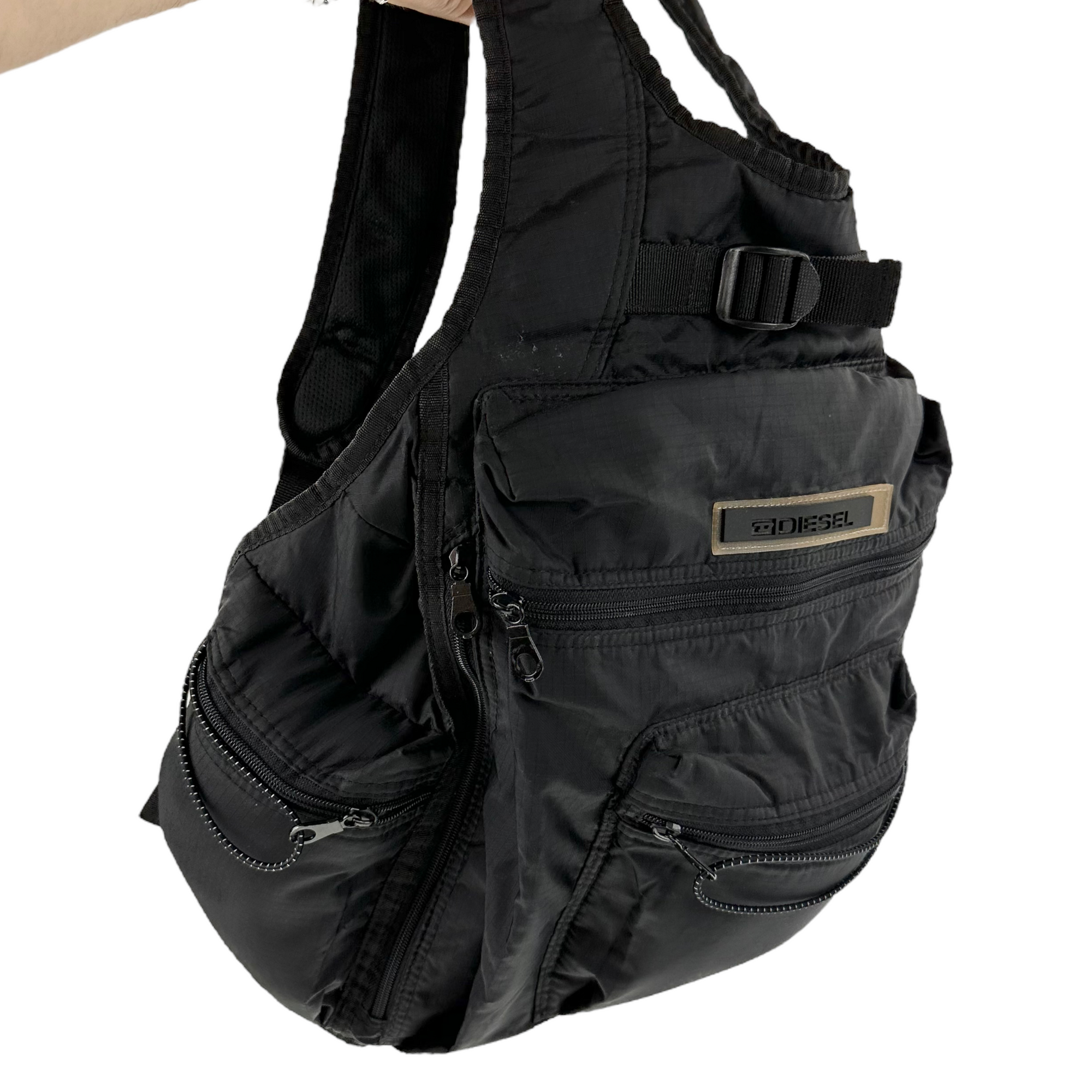 Vintage Diesel Multi Pocket Backpack - second wave vintage store