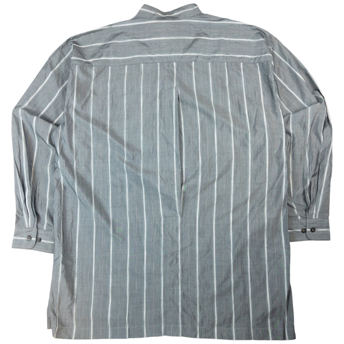 Vintage Issey Miyake Striped Long Sleeve Button Up Shirt Size M