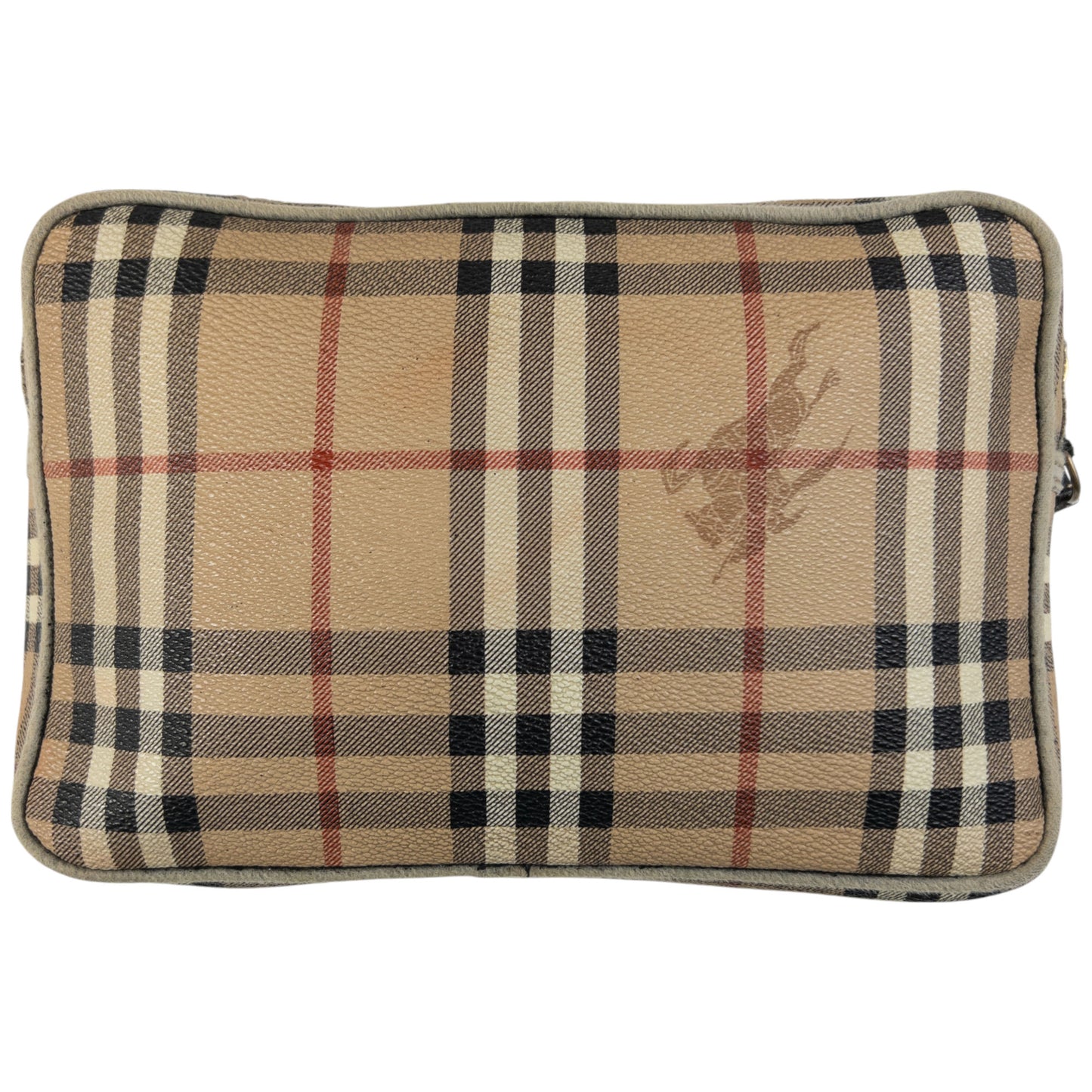 Vintage Burberry Nova Check Travel Wash Bag