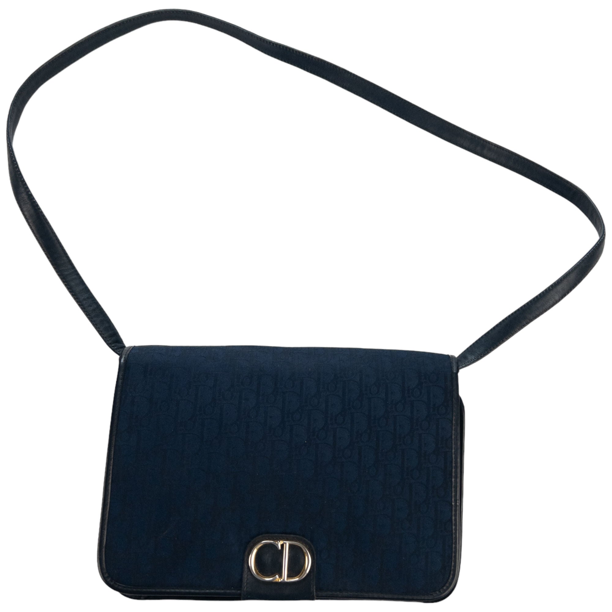 Vintage Christian Dior Monogram Shoulder Bag