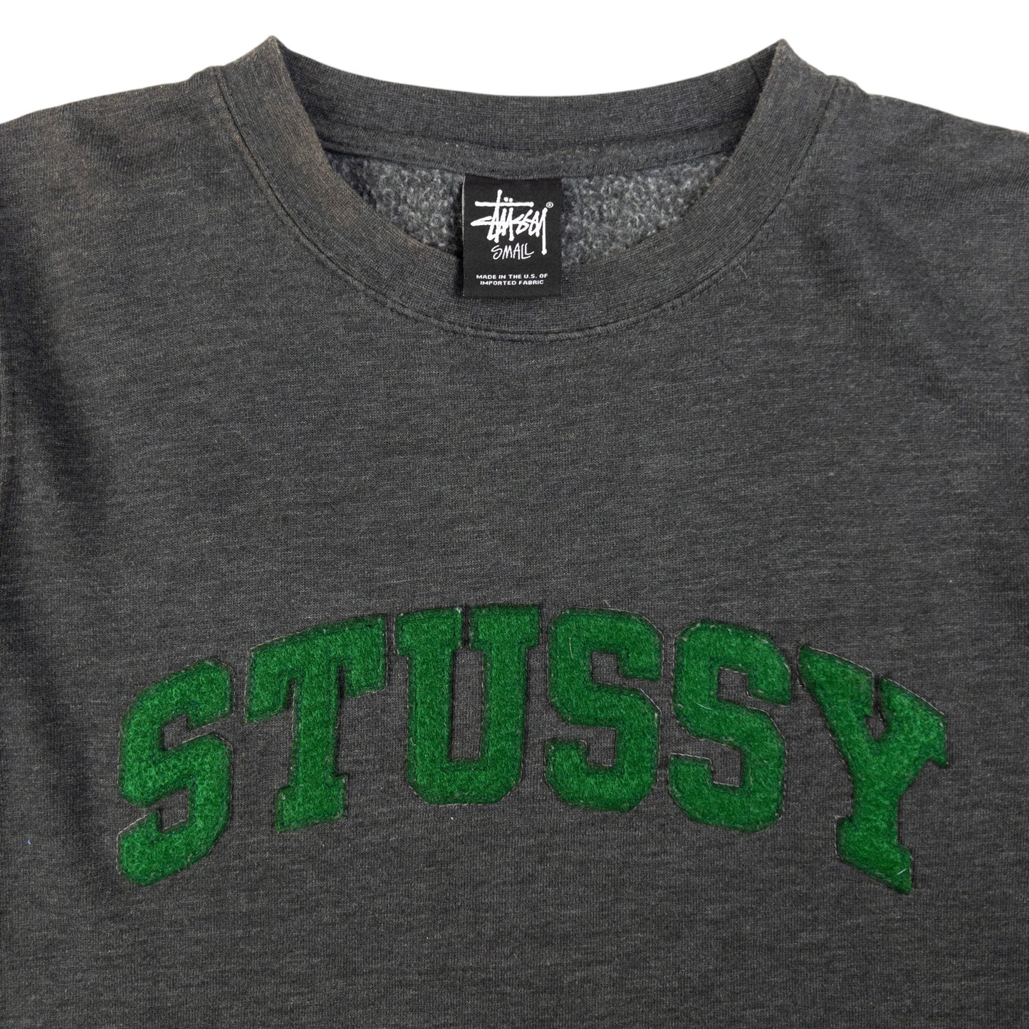 Vintage Stussy College Sweatshirt Size S