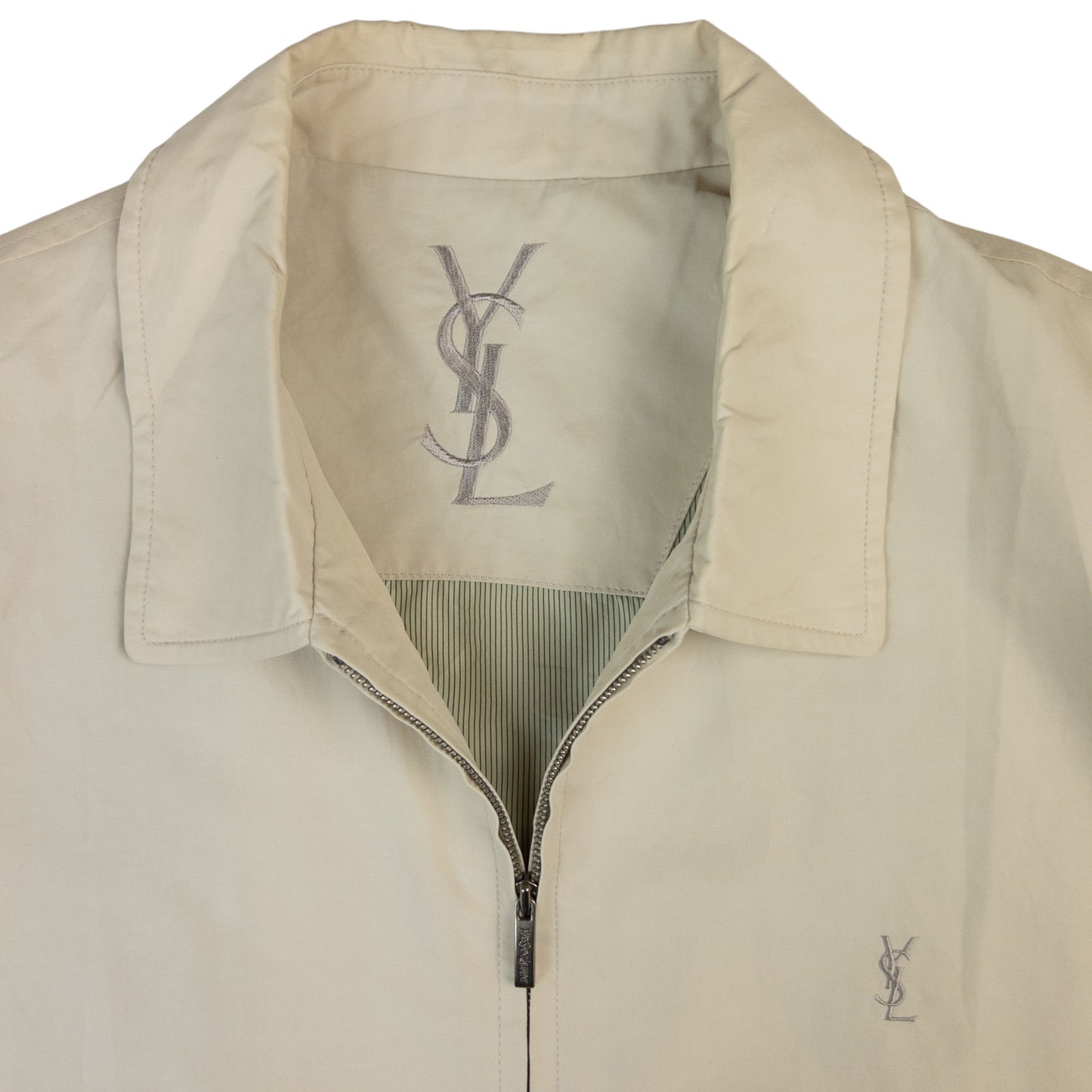 Vintage YSL Yves Saint Laurent Harrington Jacket Size XL