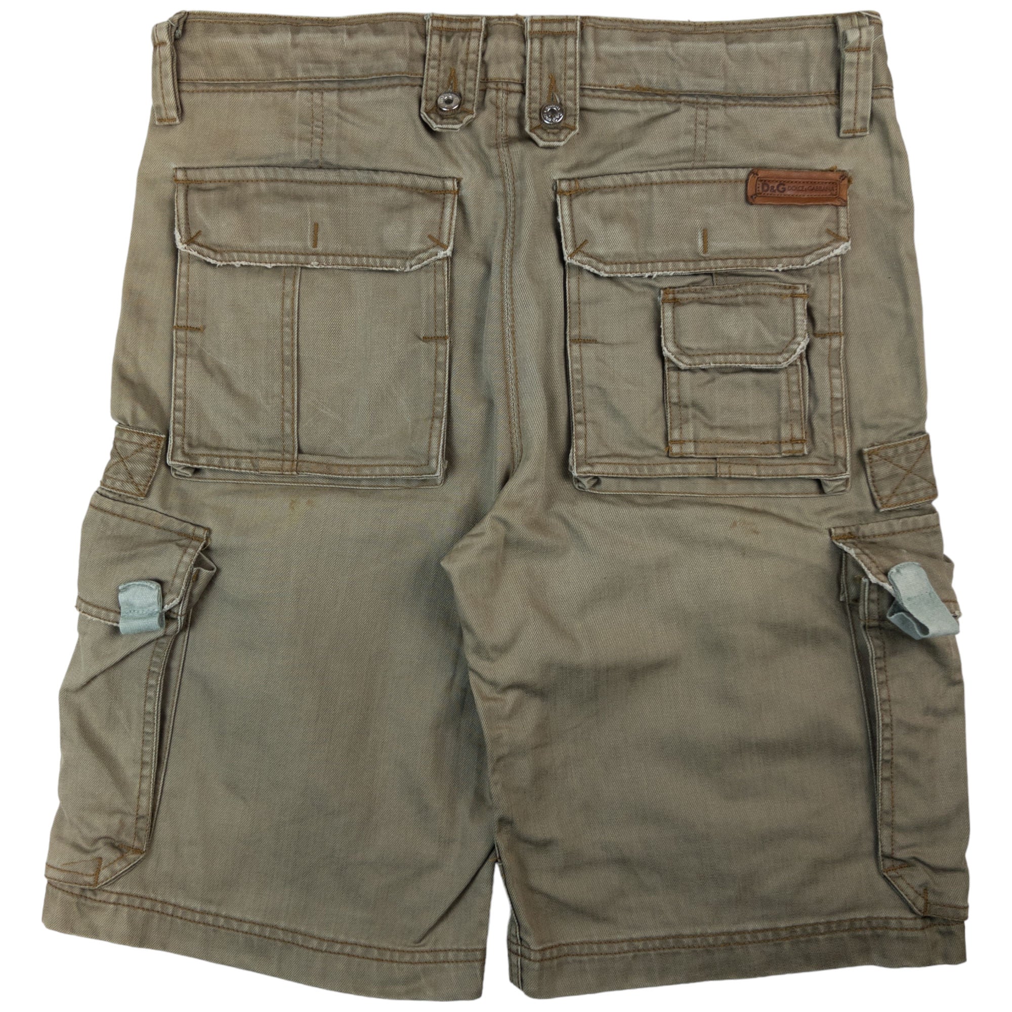 Vintage Dolce & Gabbana Multi Pocket Cargo Shorts Size W34