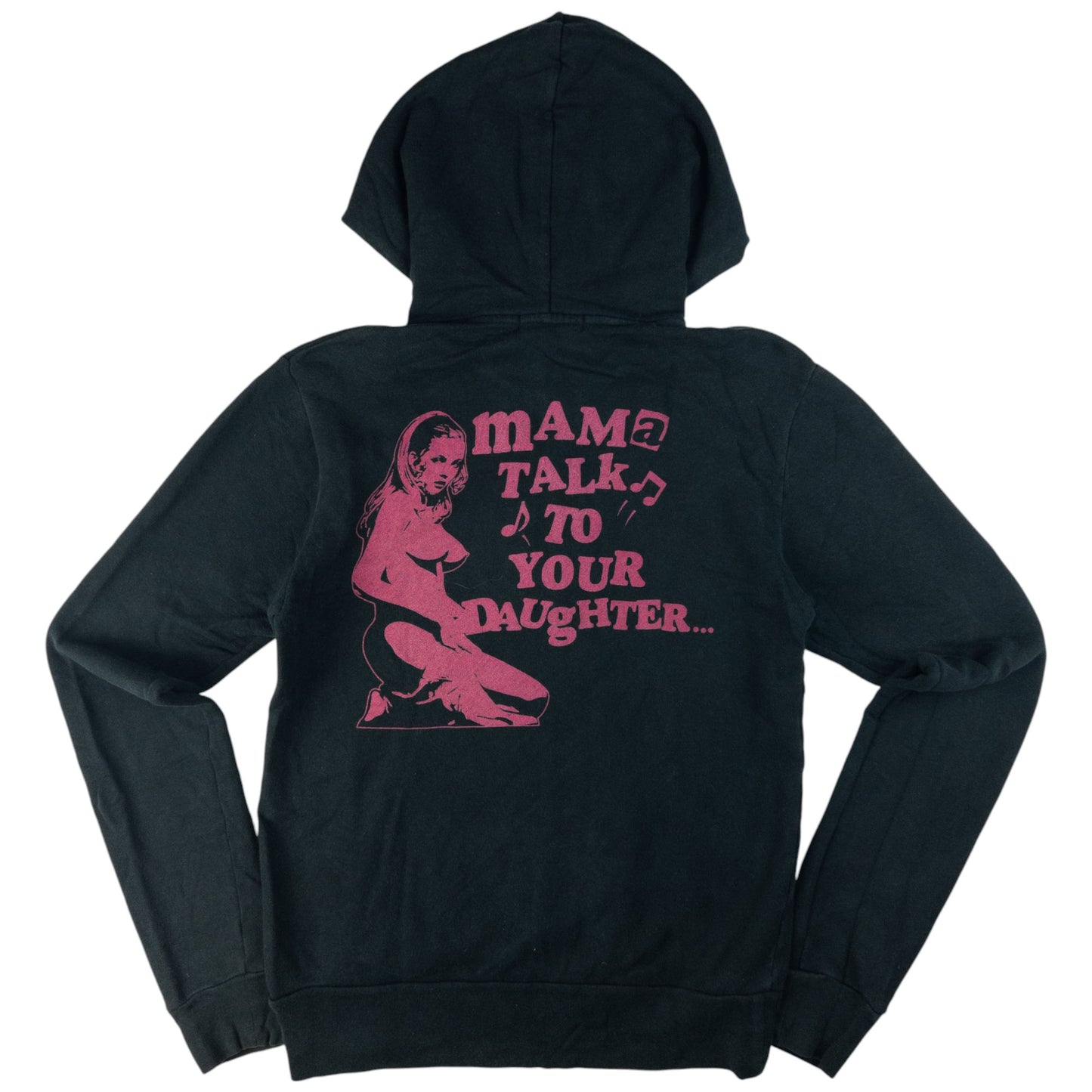 Vintage Hysteric Glamour Mama Daughter Zip Up Hoodie Womens Size S