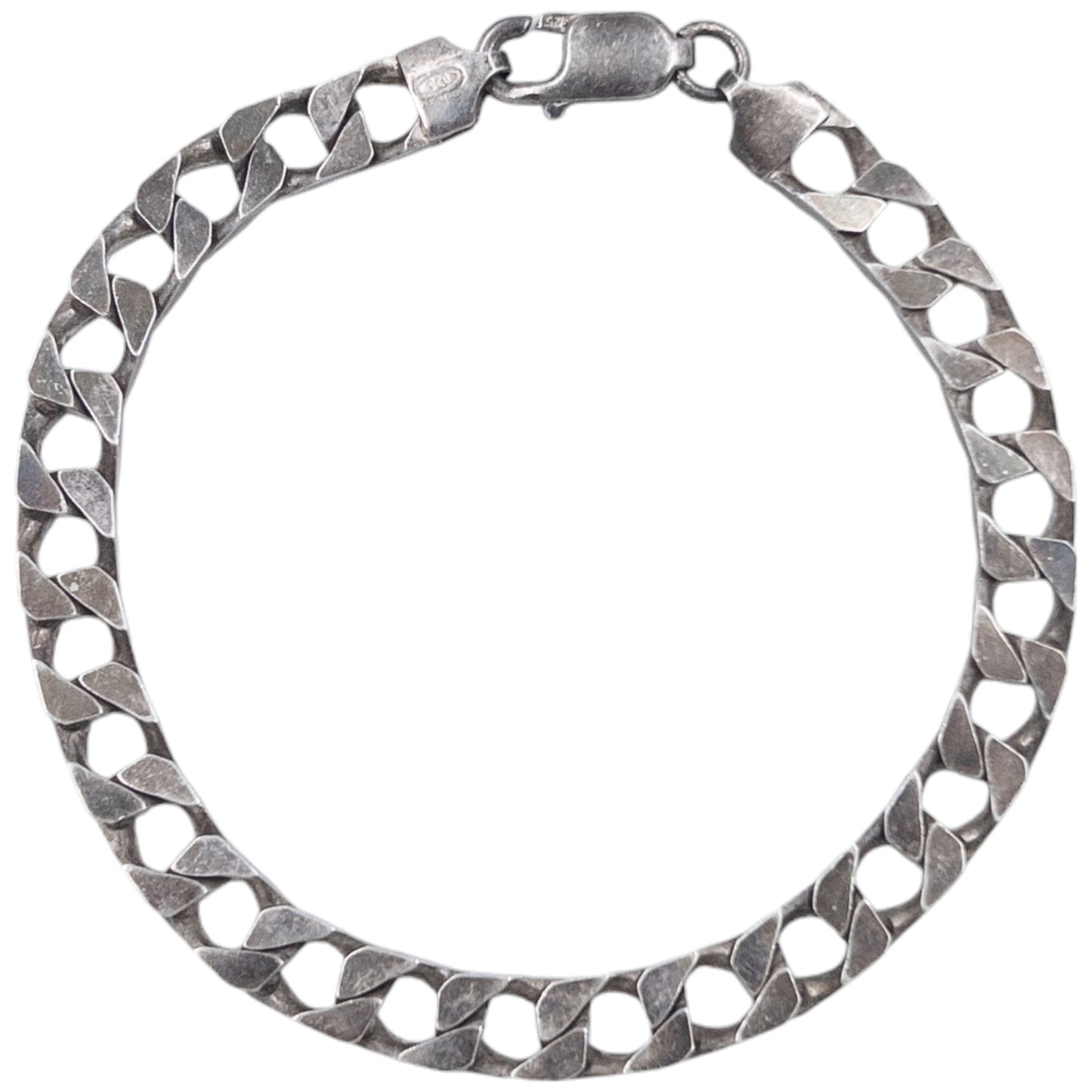 Vintage Silver Chain Bracelet