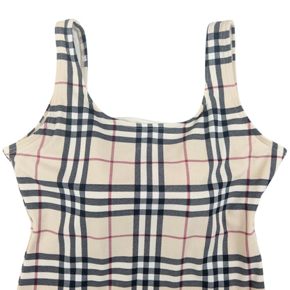 Vintage Burberry Nova Check Swimming Costume