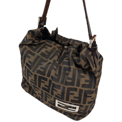 Vintage Fendi Monogram Hobo Shoulder Bag