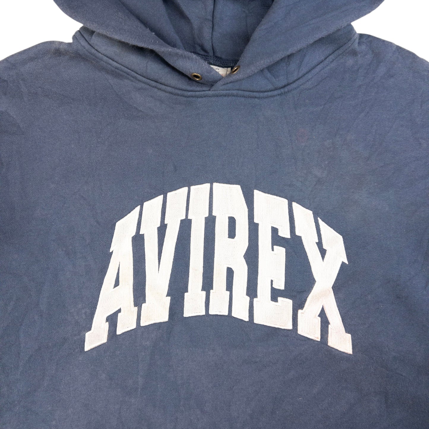 Vintage AVIREX Embroidered Hoodie Size L