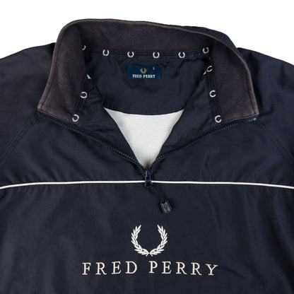 Vintage Fred Perry Q Zip Jacket Size XL