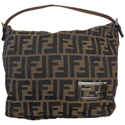 Vintage Fendi Monogram Hobo Shoulder Bag