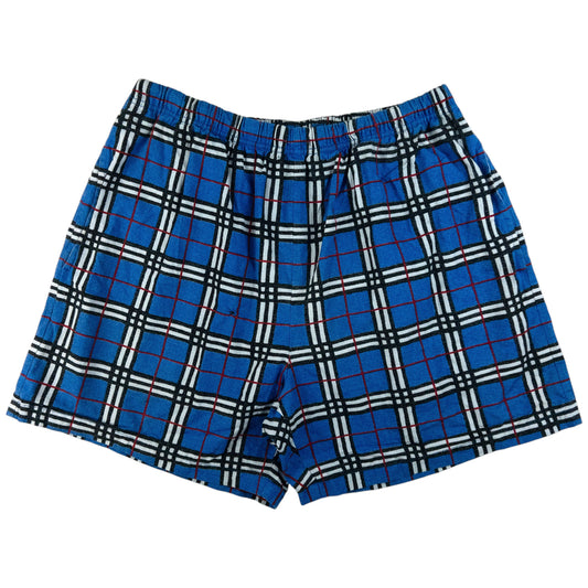 Vintage Burberry Nova Check Swim Shorts Size M