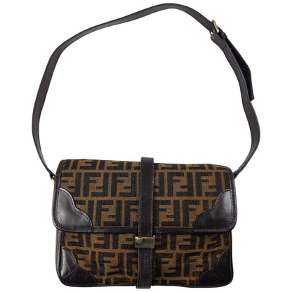 Vintage Fendi Monogram Cross Body Bag