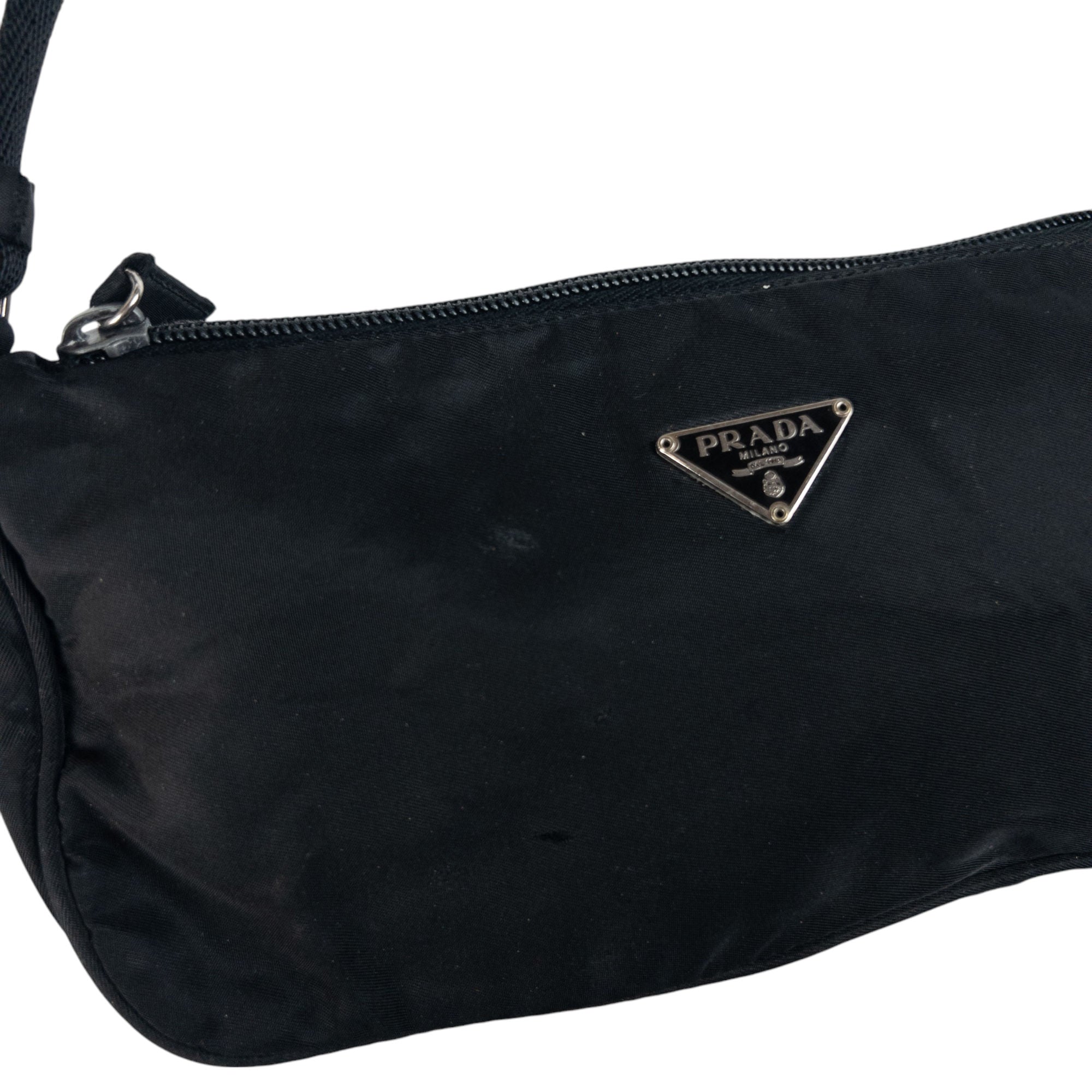 Vintage Prada Mini Baguette Shoulder Bag