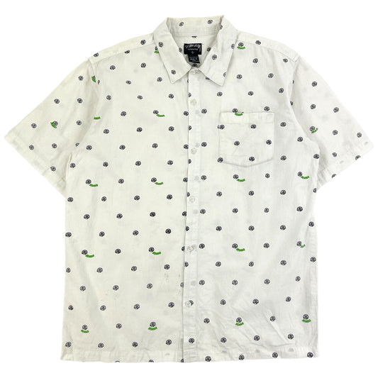 Vintage Stussy Monogram Shirt Size L