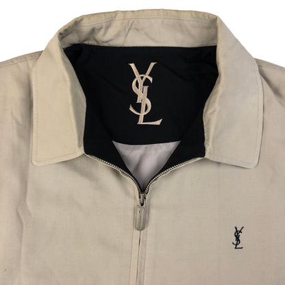 Vintage YSL Yves Saint Laurent Goldentex Harrington Jacket Size XL