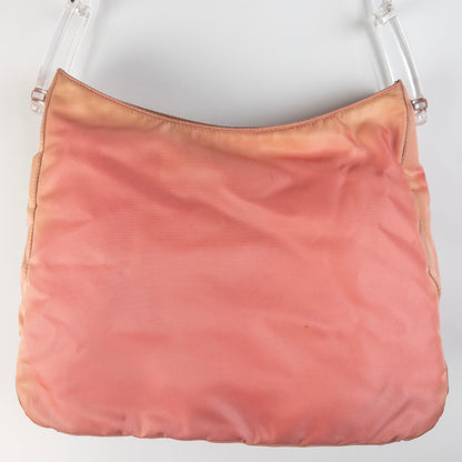 Vintage Prada Clear Handle Shoulder Bag