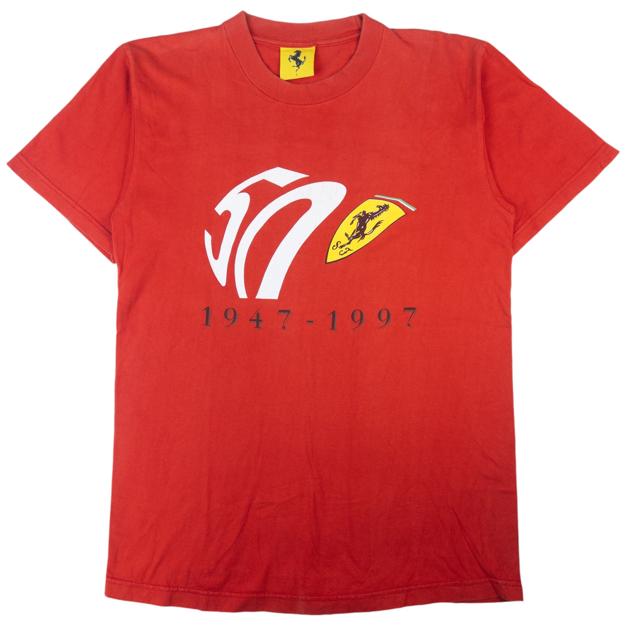 Vintage Ferrari Graphic T Shirt Size S