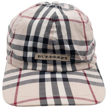 Vintage Burberry Nova Check Hat