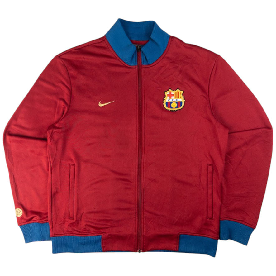 Vintage Nike FCB Barcelona Zip Up Jacket Size L