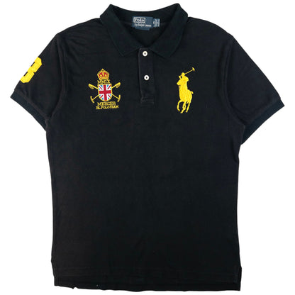 Vintage Polo Ralph Lauren Mercer Team Polo Shirt Size M