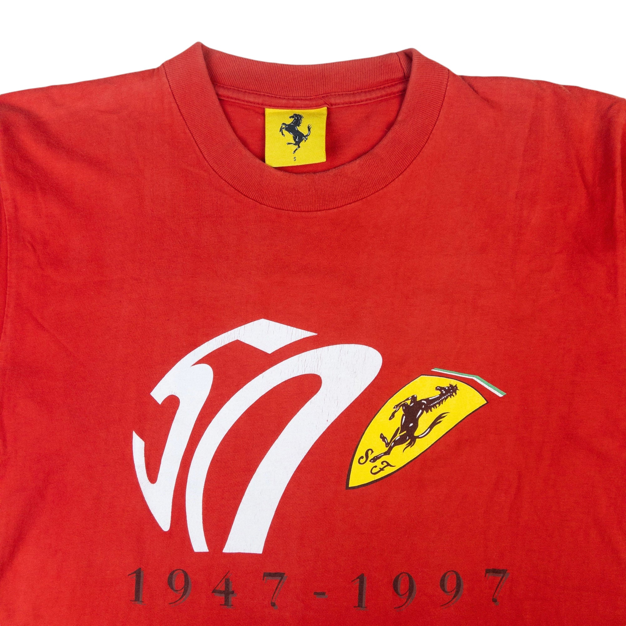 Vintage Ferrari Graphic T Shirt Size S