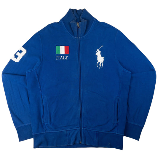 Vintage Polo Ralph Lauren Italy Zip Up Sweatshirt Size L