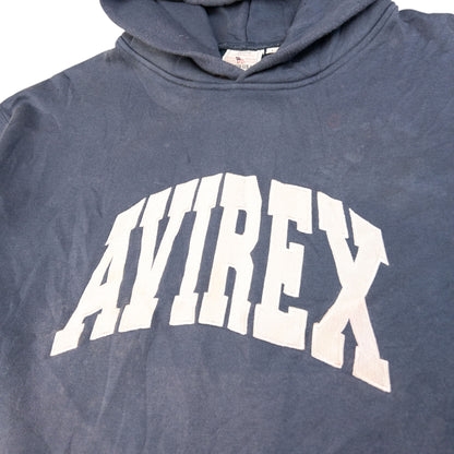 Vintage AVIREX Embroidered Hoodie Size L