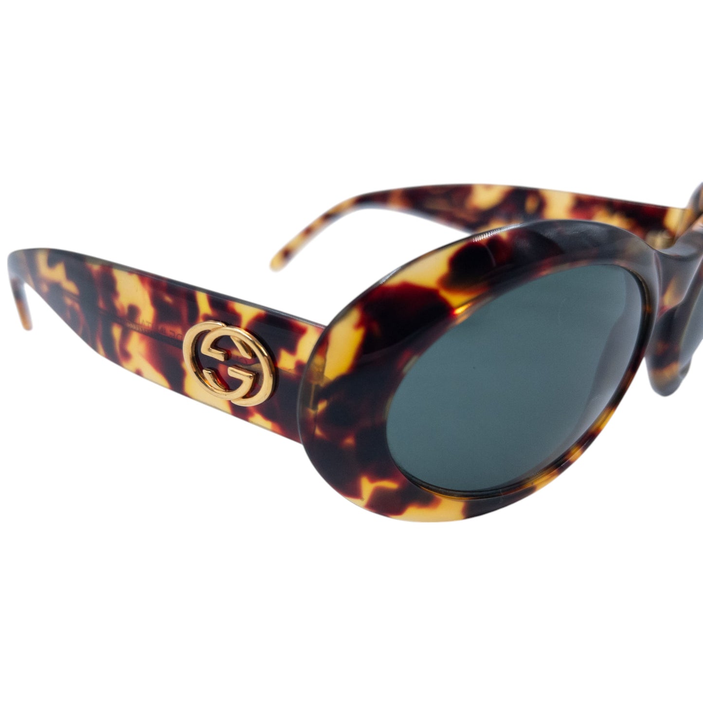 Vintage Gucci Tortoise Shell Sunglasses