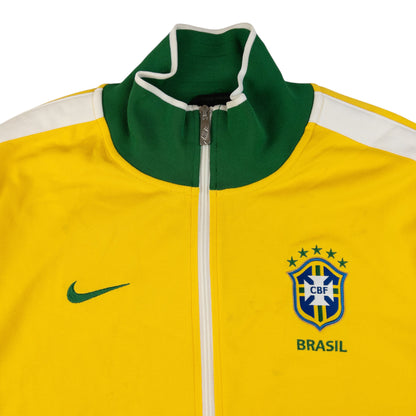 Vintage Nike Brazil CBF Zip Up Jacket Size XL