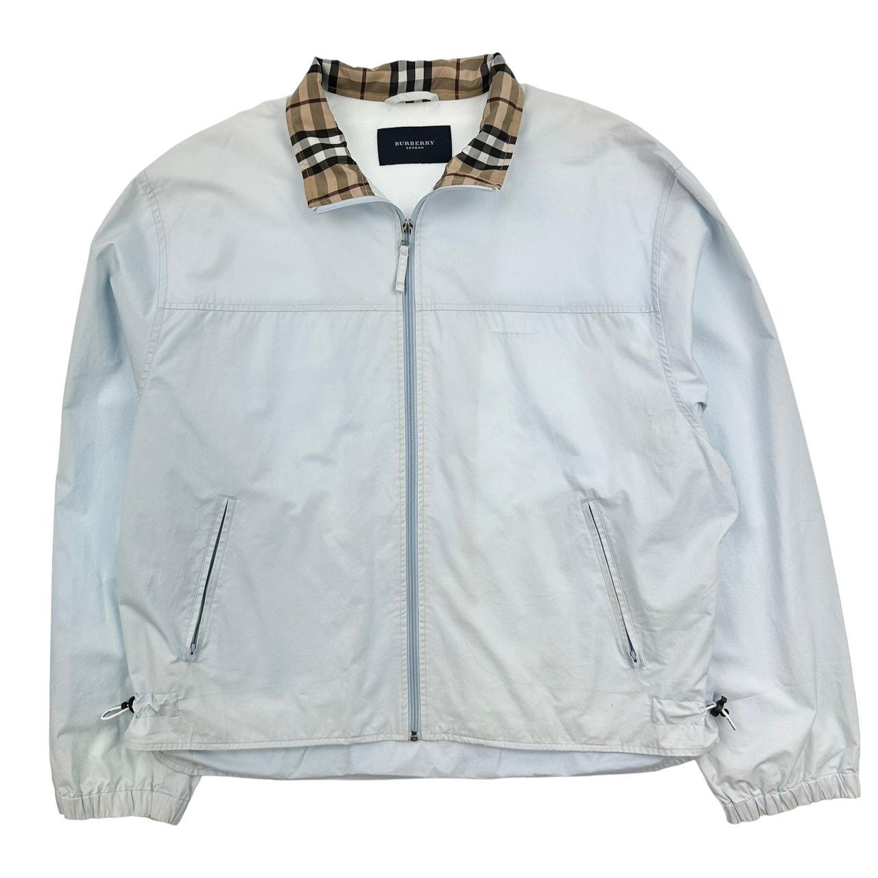 Vintage Burberry Nova Check Collar Jacket size XL