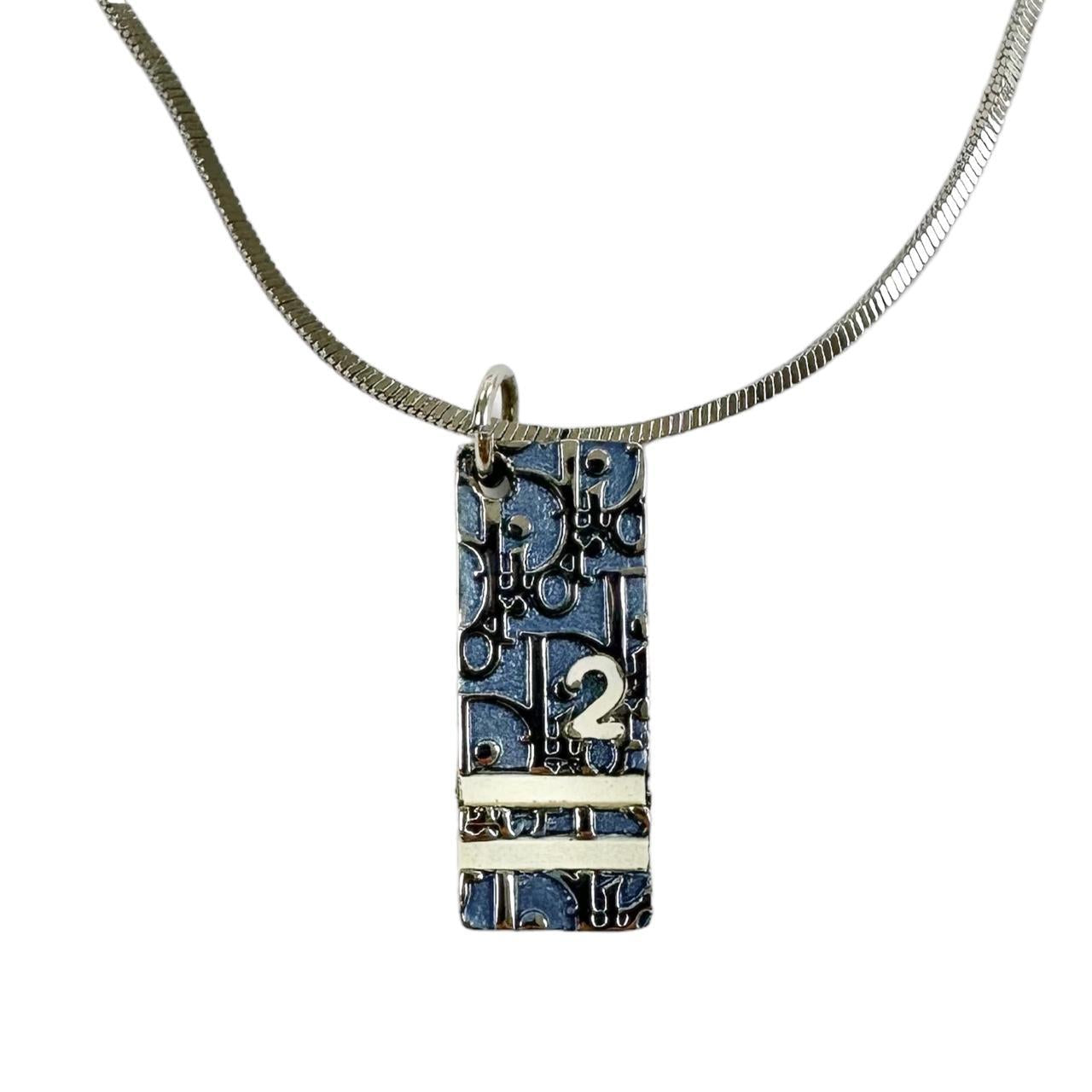 Christian dior monogram necklace Clearance