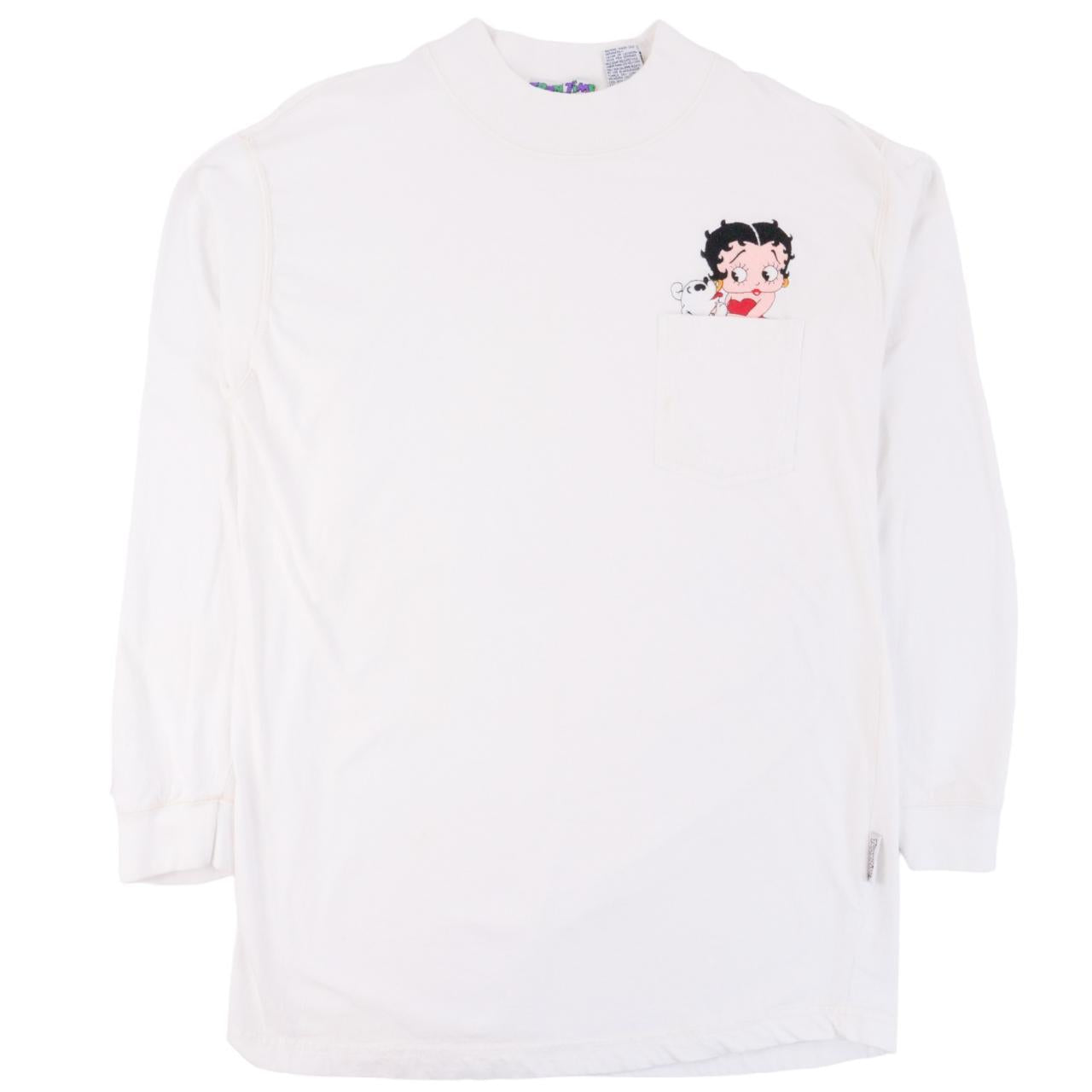 Vintage Betty Boop Long Sleeve Size L