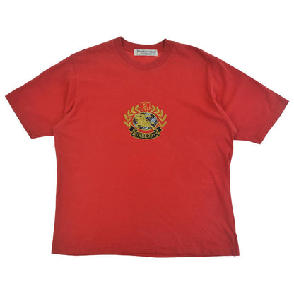 Vintage Burberry Crest Logo T Shirt Size S