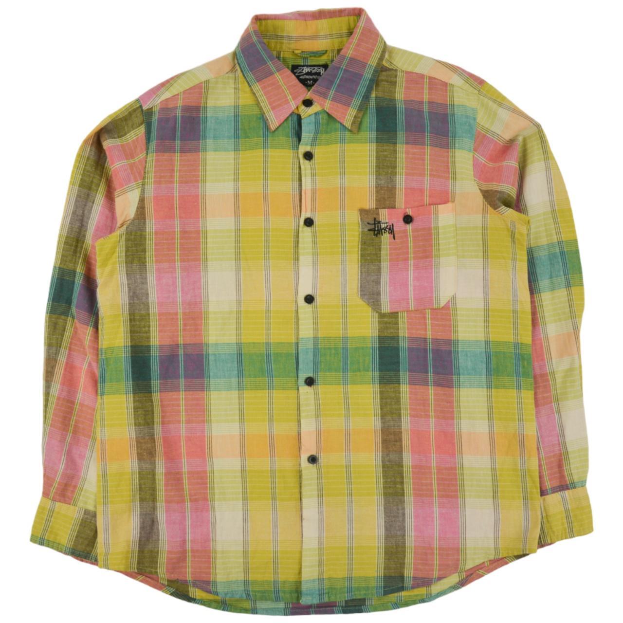 Vintage Stussy Check Shirt Size M