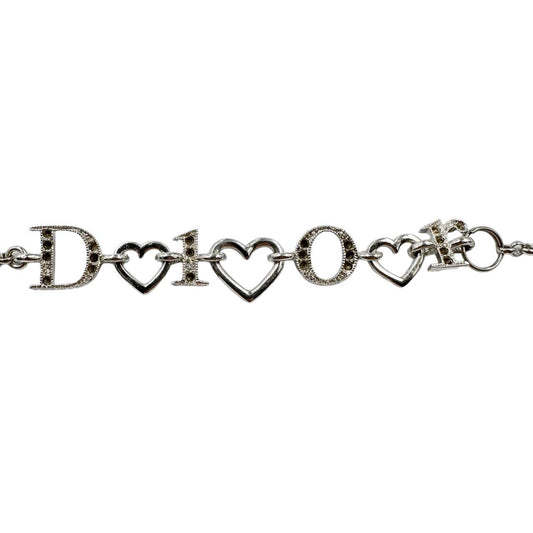 Vintage Dior Heart Chain Necklace