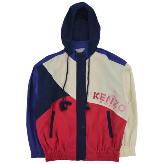 Vintage Kenzo Logo Zip Up Jacket Size M