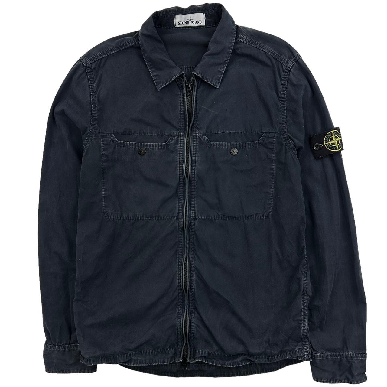 Stone island old effect anorak on sale