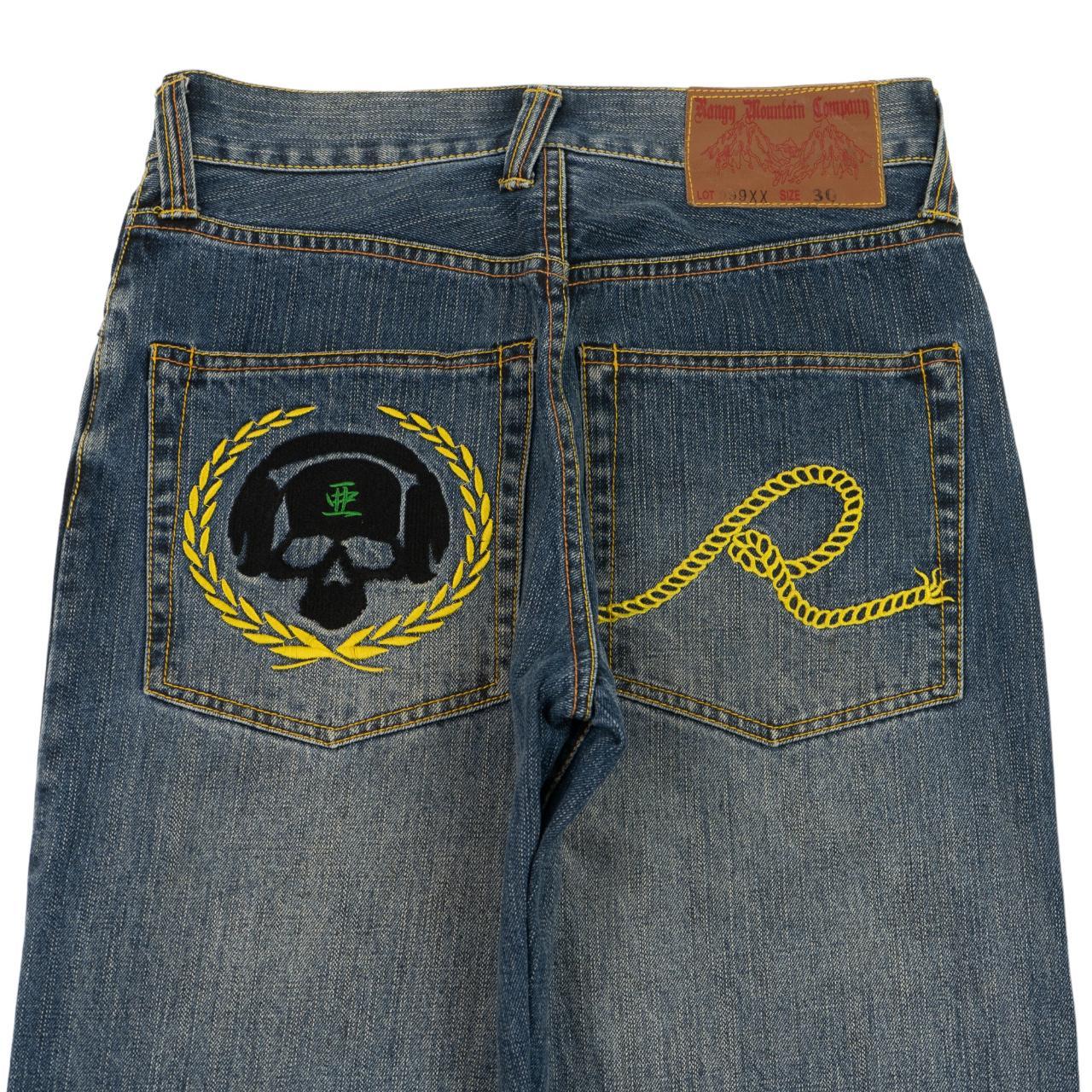 Vintage Skull Japanese Denim Jeans Size W30