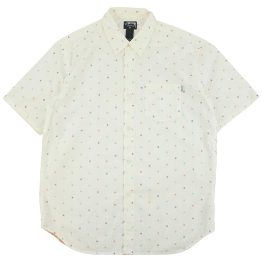 Vintage Stussy Monogram Shirt Size M