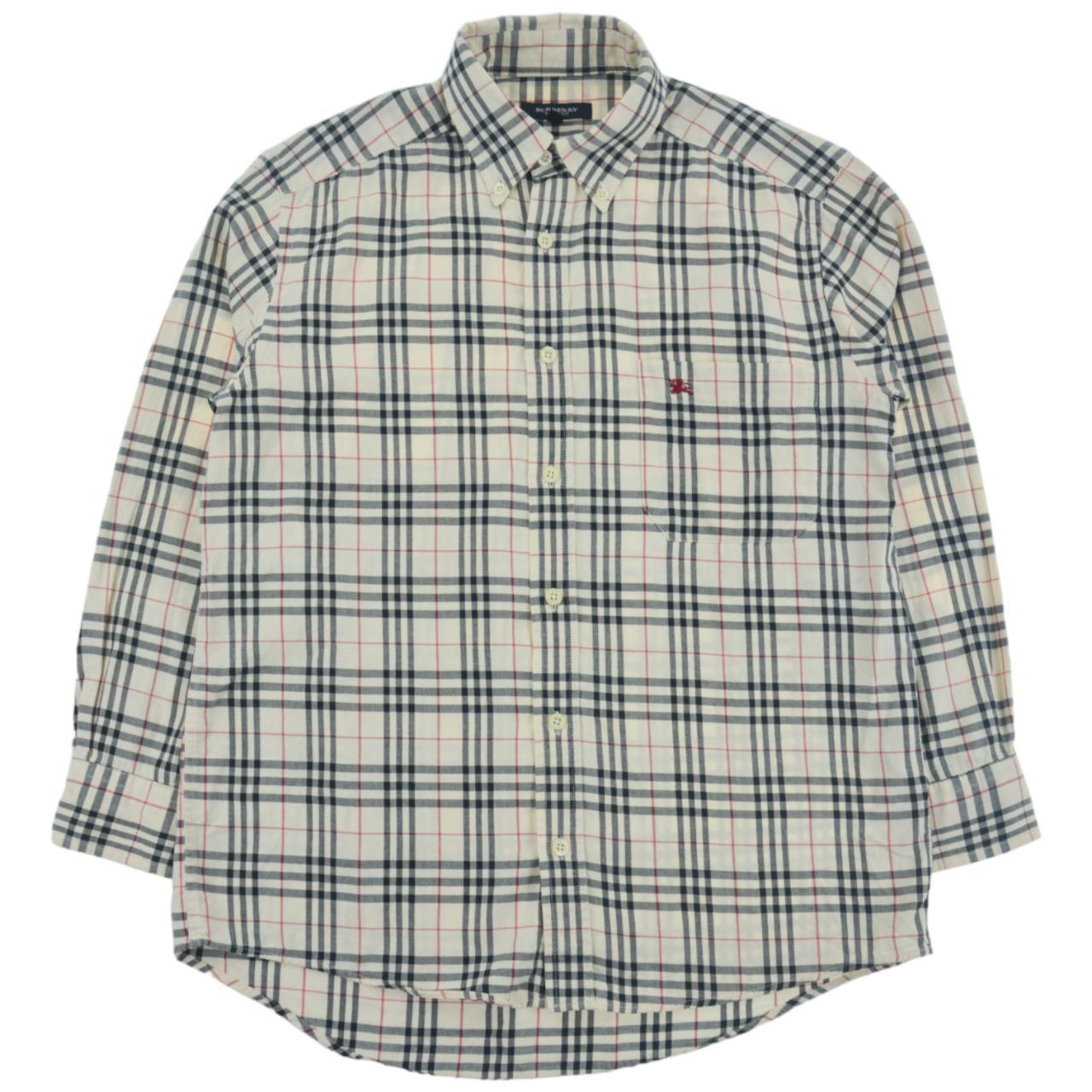 Vintage burberry best sale nova check shirt