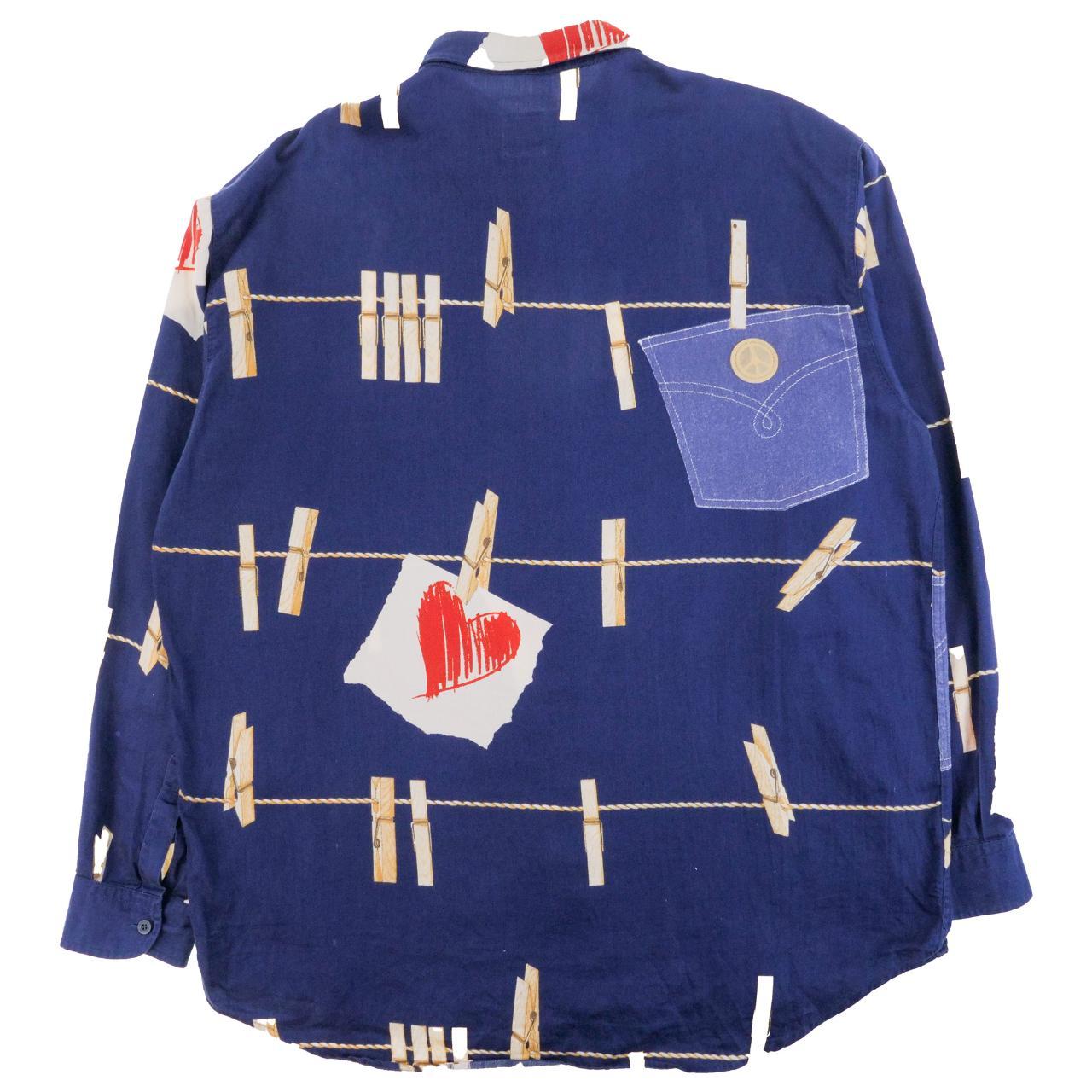 Vintage YSL Yves Saint Laurent Bleach Splatter T Shirt Size L - second wave  vintage store