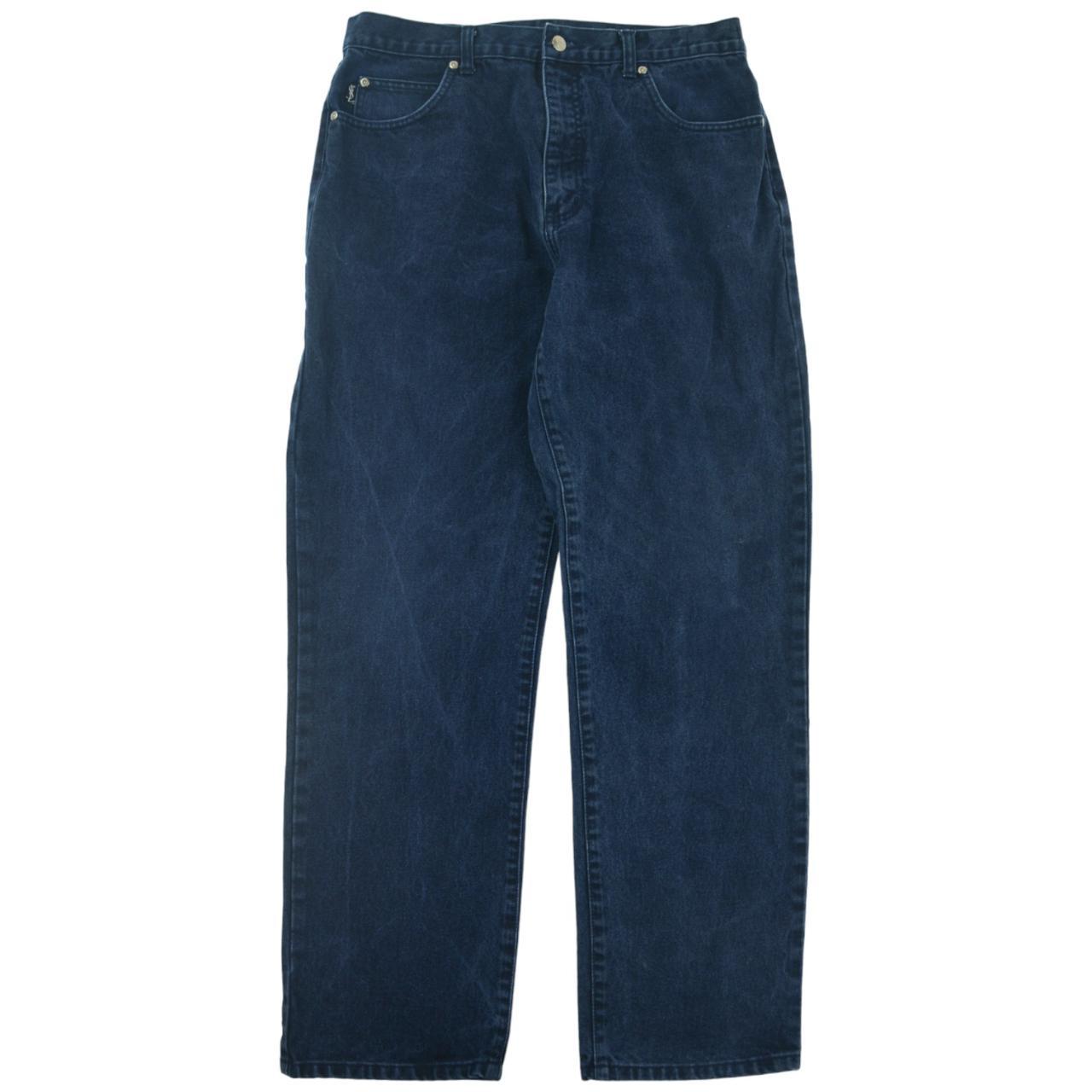 Vintage YSL Yves Saint Laurent Denim Jeans Size W37 - second wave