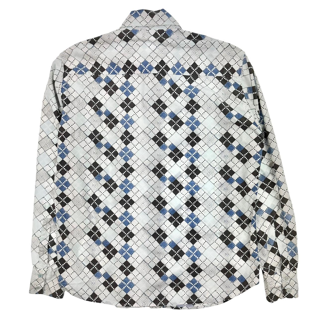 Versace checkered shirt Clearance