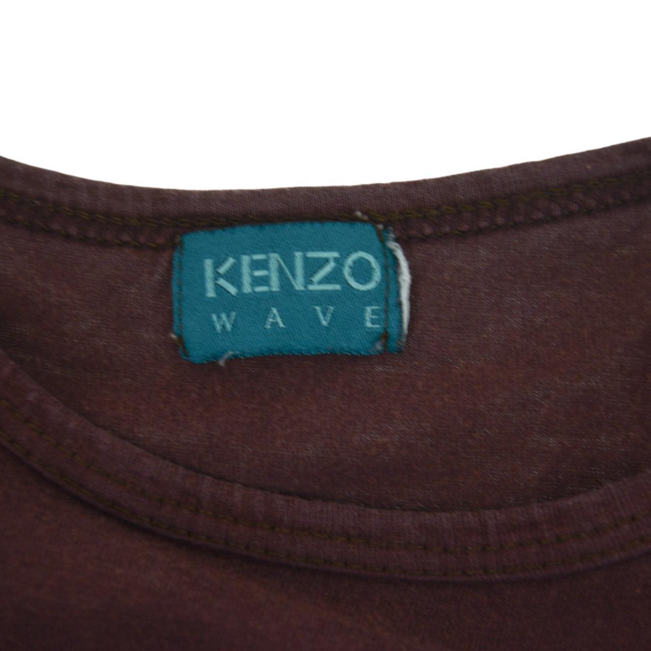 Vintage Kenzo Wave T Shirt Size S