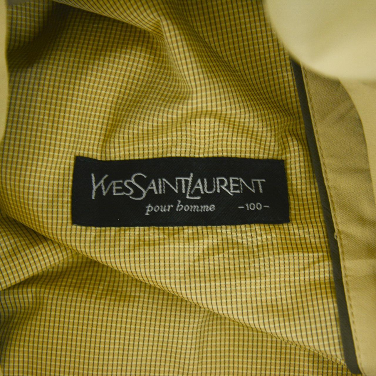 Vintage YSL Yves Saint Laurent Zip Up Jacket Size XL - second wave 