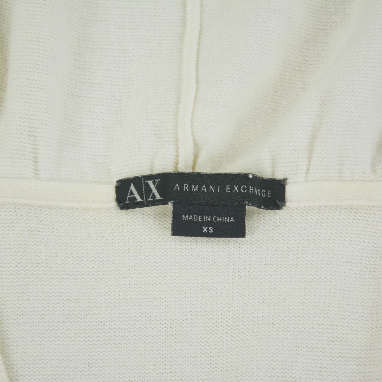 Vintage Armani Exchange Knitted Hoodie Woman s Size XS second